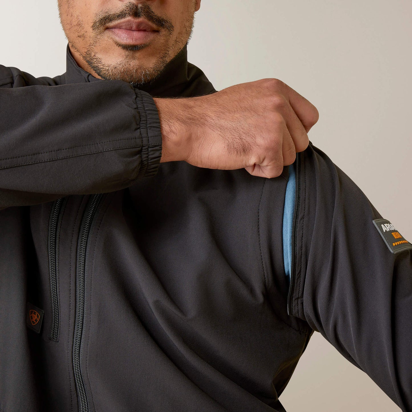 Ariat Men Rebar Weatherproof Convertible Jacket