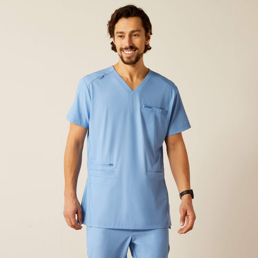 Ariat Men Derham 6 Pocket Scrub Top