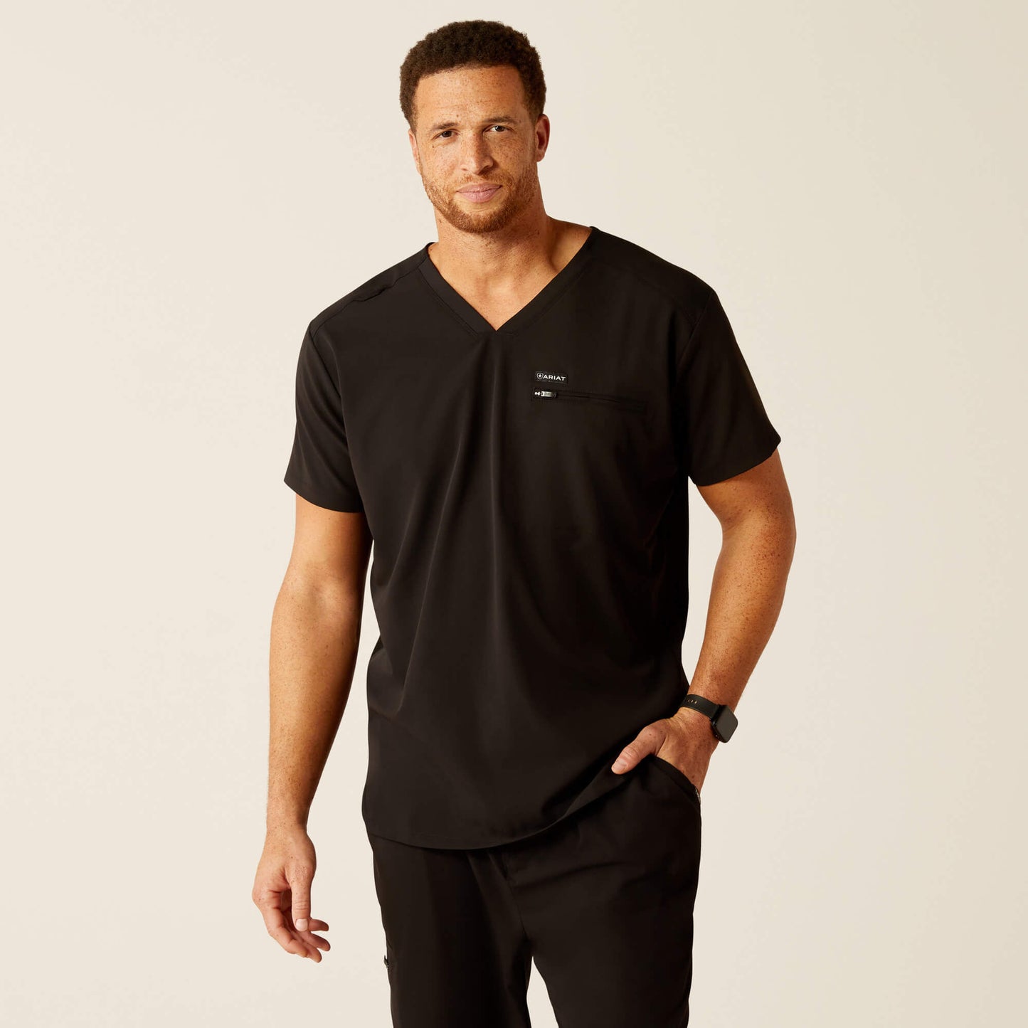 Ariat Men Whitman Scrub Top