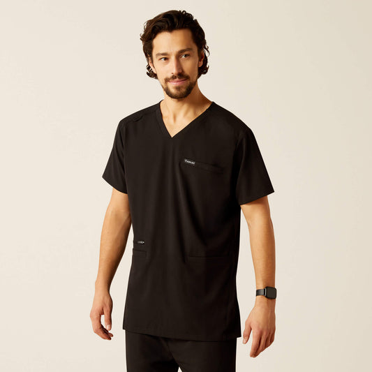 Ariat Men Derham 6 Pocket Scrub Top