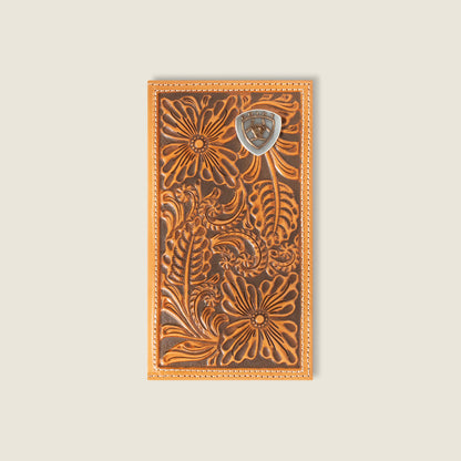 Ariat Men Southwest Emboss Rodeo Wallet