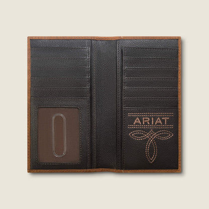 Ariat Men Ariat Logo Print Rodeo Wallet