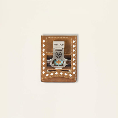 Ariat Men Southwest Diamond Money Clip