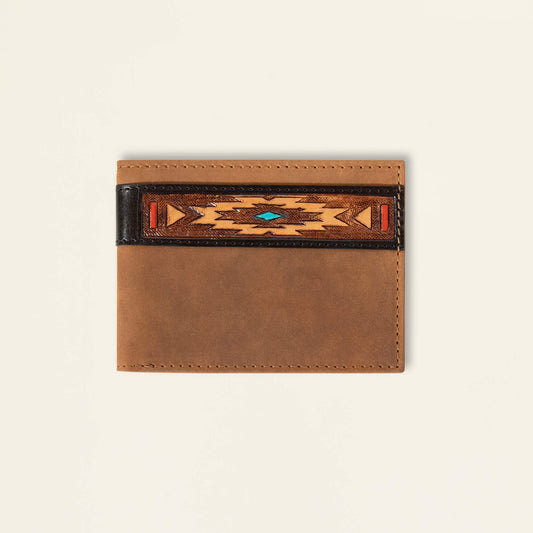 Ariat Men Southwest Bifold Wallet