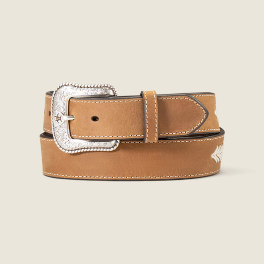 Ariat Men Stitched w/Conchos Belt