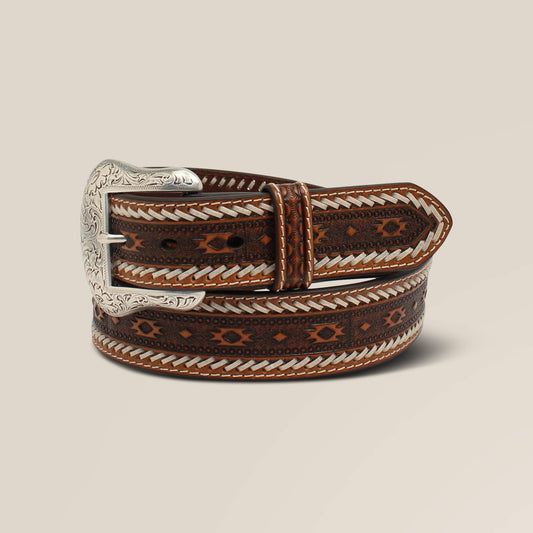 Ariat Men Whip Stitch Belt