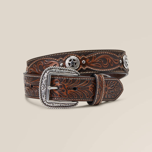 Ariat Men Western Star Medallion Belt