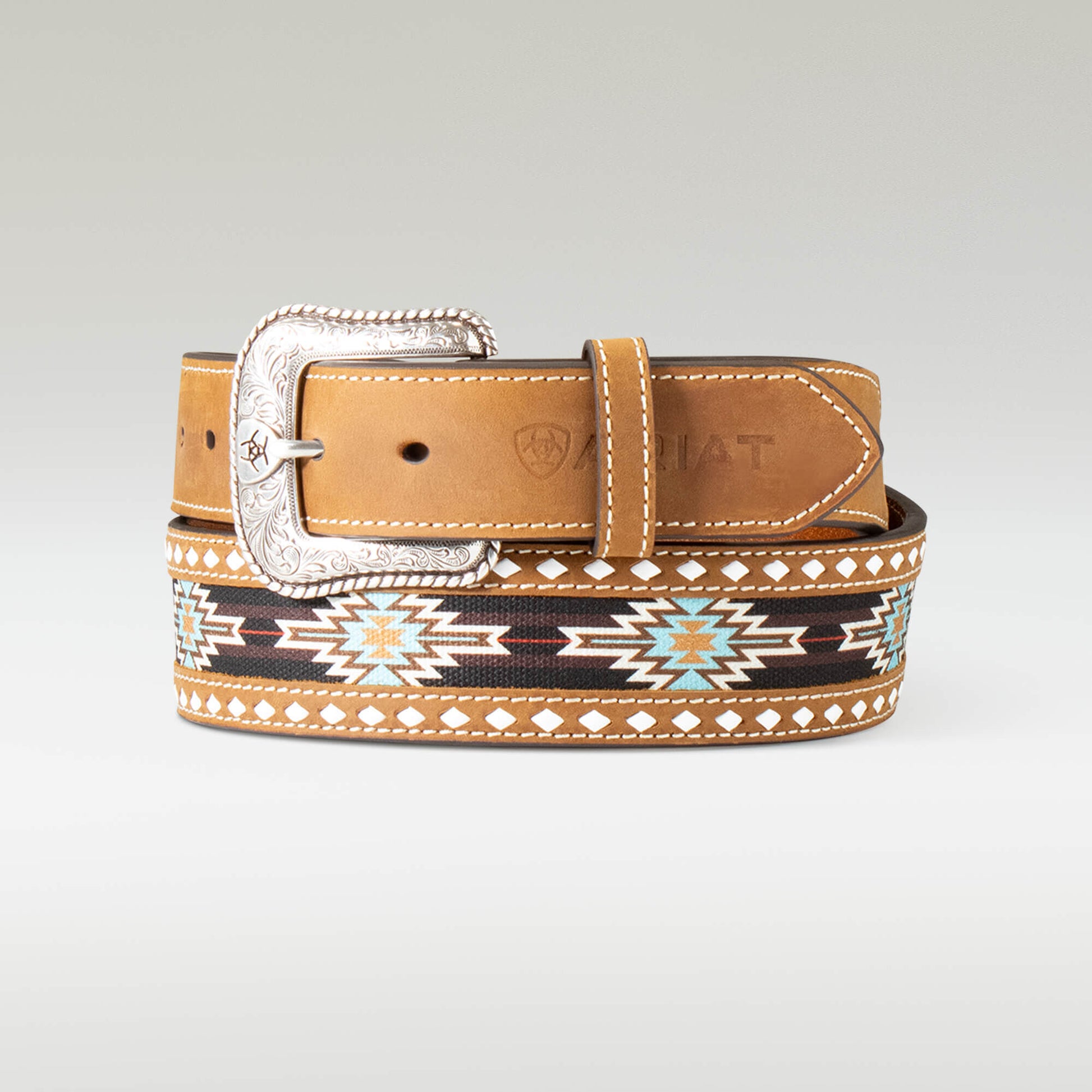 Ariat Men Southwest Diamond Belt
