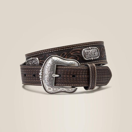 Ariat Men Filigree Concho Belt