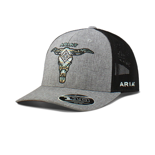 Ariat Men Southwest Embroidered Skull Cap