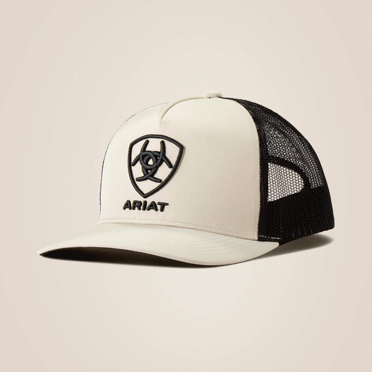 Ariat Men Black Logo Patch Cap