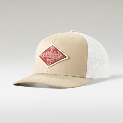 Ariat Men Wine Patch Cap