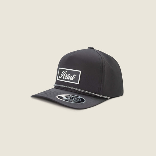 Ariat Men Rebar Script Patch Cap