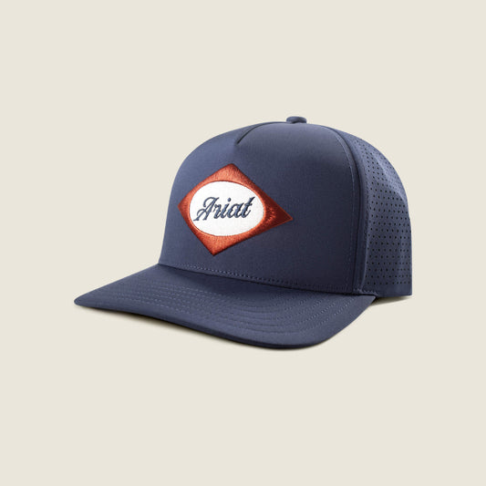 Ariat Men Diamond Embroidered Patch Cap