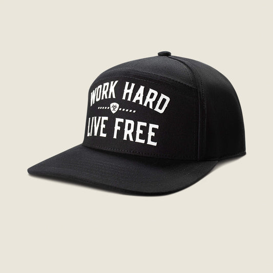 Ariat Men Work Hard Live Free Cap