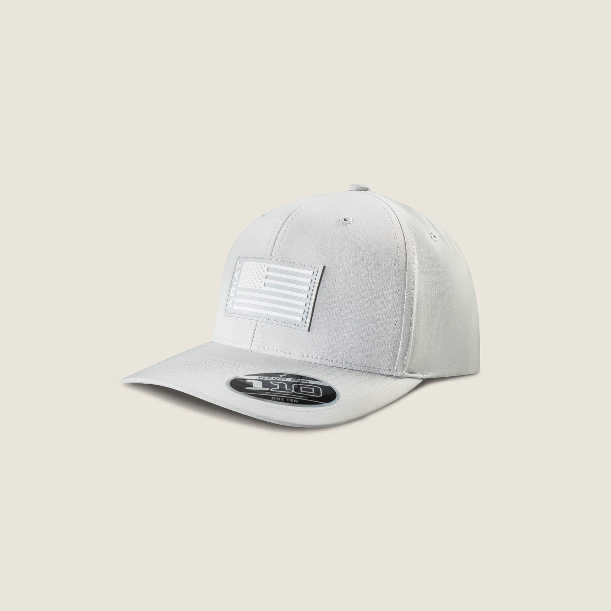 Ariat Men Silicone Flag Patch Cap