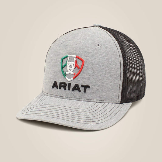 Ariat Men Mexico Flag Shield Cap