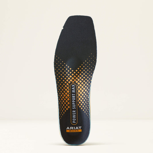 Ariat Men Power Support Max Work Wide Square Toe Insole