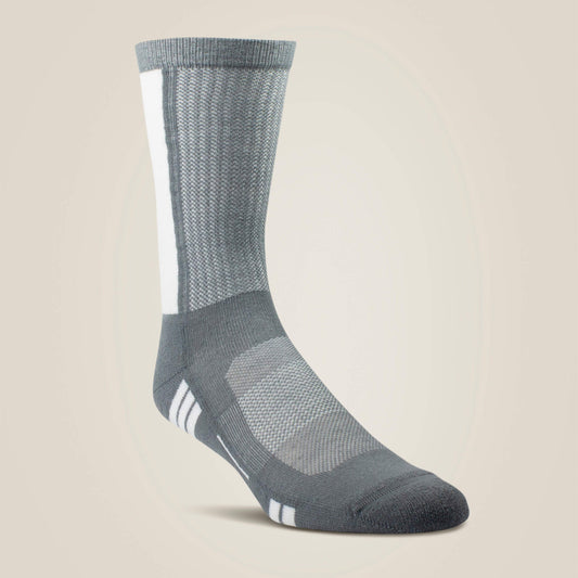 Ariat Men|Women VentTEK® Mid Calf Performance Sock 2 Pair Pack