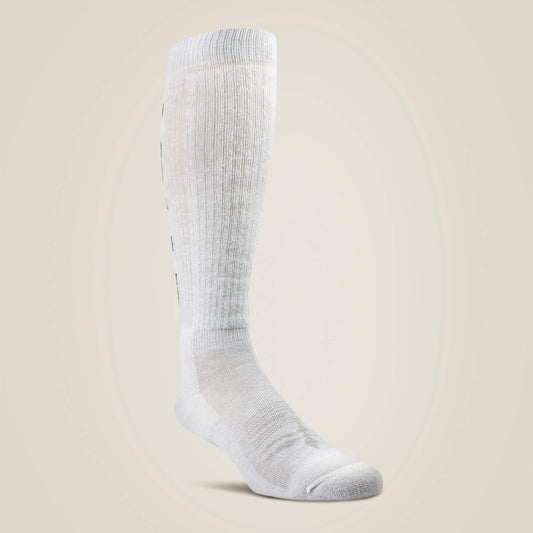 Ariat Men|Women Midweight Over the Calf Western Boot Sock