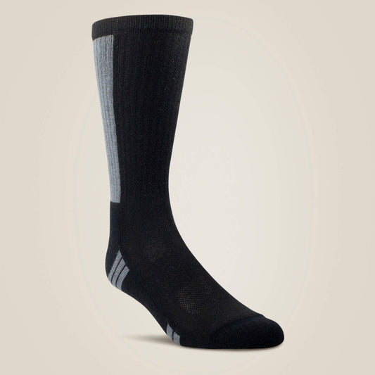 Ariat Men|Women VentTEK® Mid Calf Performance Sock 2 Pair Pack