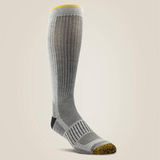 Ariat Men|Women High Performance Mid Calf Tek Work Sock 2 Pair Pack
