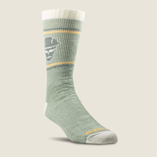 Ariat Men|Women Heritage Merino Wool Blend Work Sock