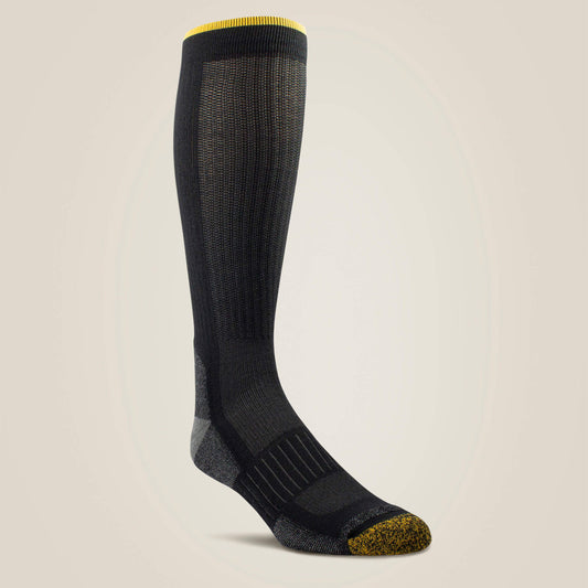 Ariat Men|Women High Performance Mid Calf Tek Work Sock 2 Pair Pack