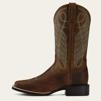 Ariat Women|Trends Round Up Wide Square Toe Western Boot