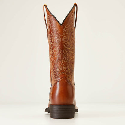 Ariat Women Round Up Remuda Wide Square Toe Western Boot