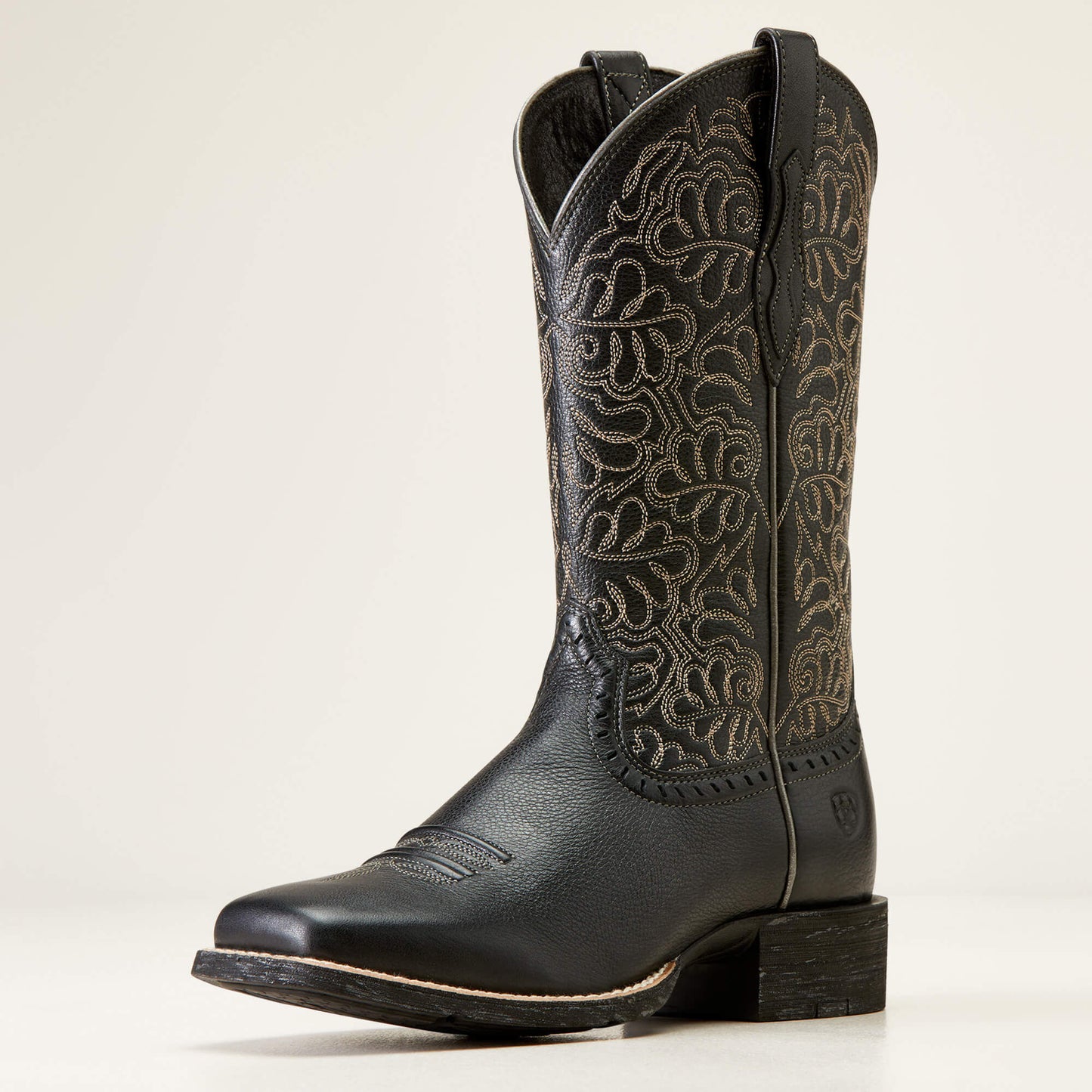 Ariat Women Round Up Remuda Wide Square Toe Western Boot