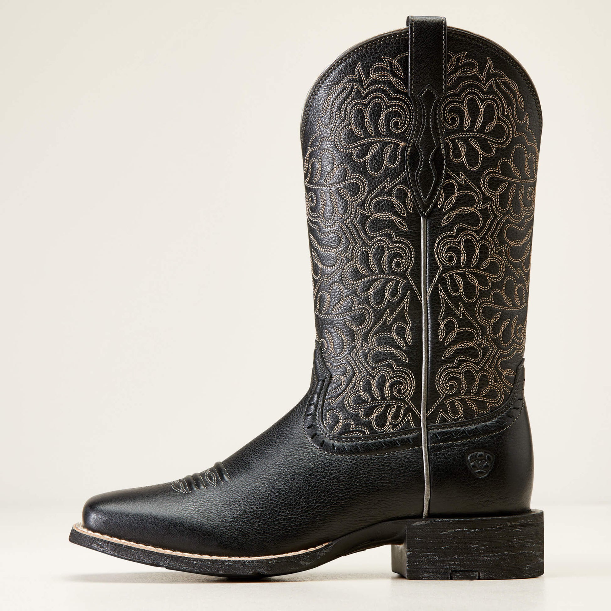 Ariat Women Round Up Remuda Wide Square Toe Western Boot