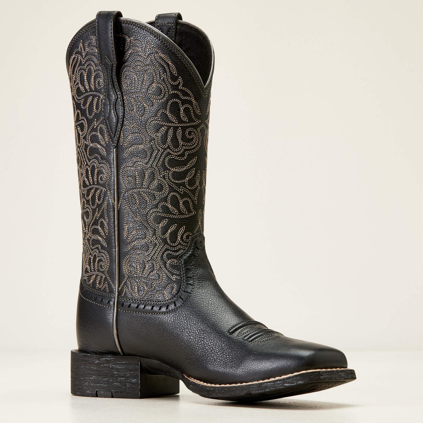 Ariat Women Round Up Remuda Wide Square Toe Western Boot