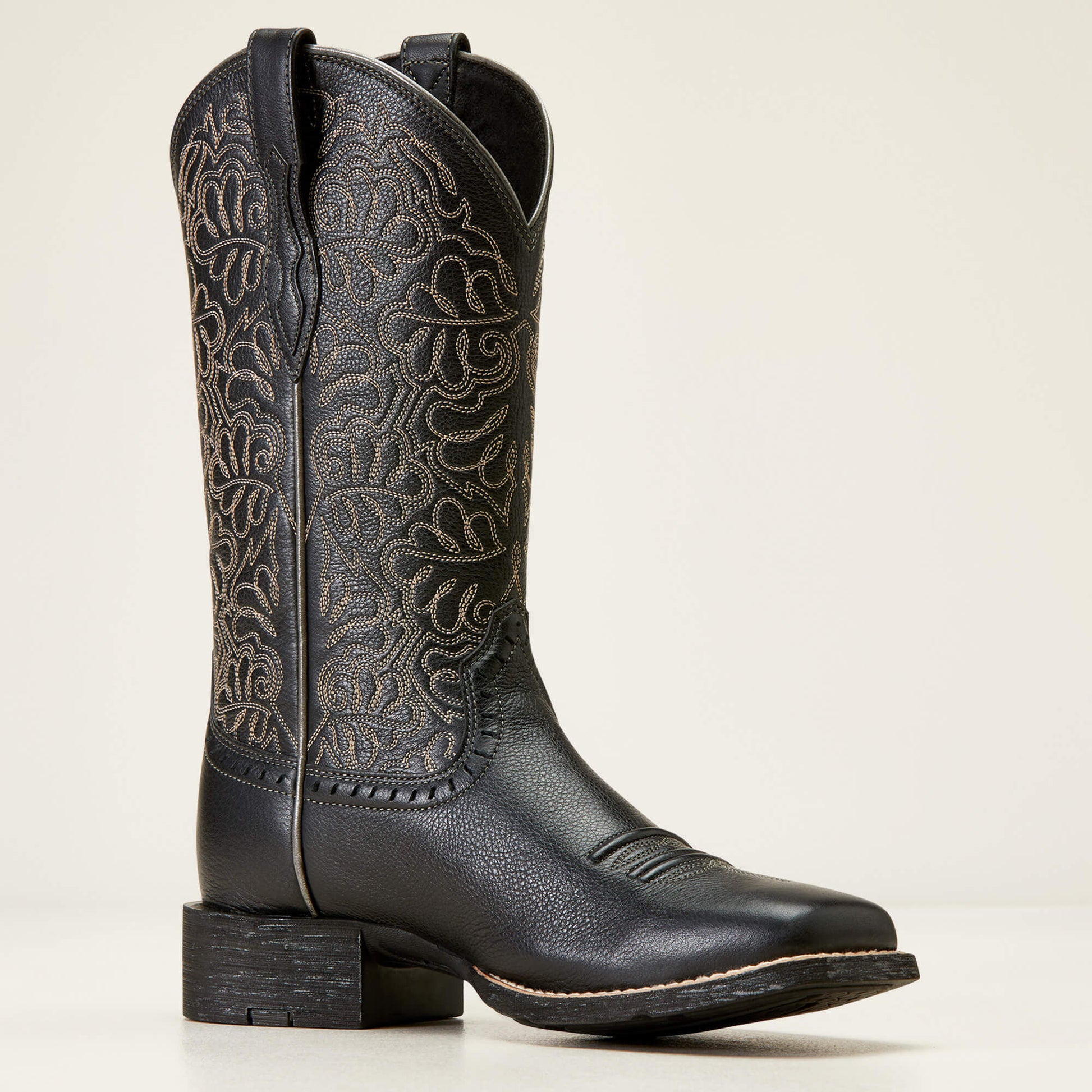 Ariat Women Round Up Remuda Wide Square Toe Western Boot