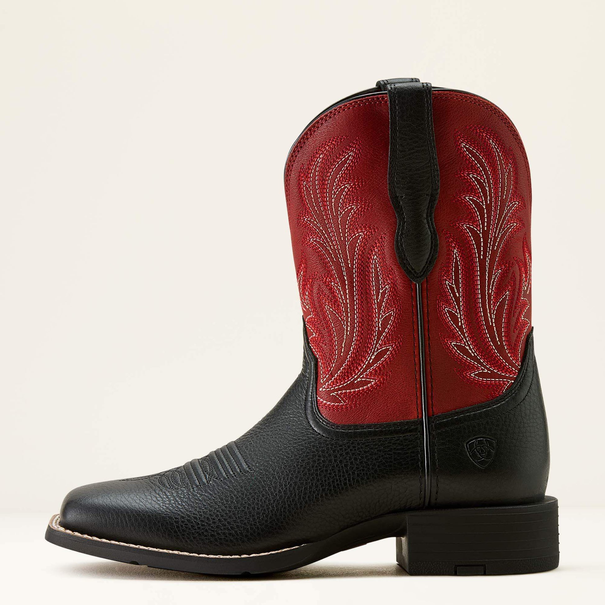 Ariat Women Round Up Filly Wide Square Toe Western Boot