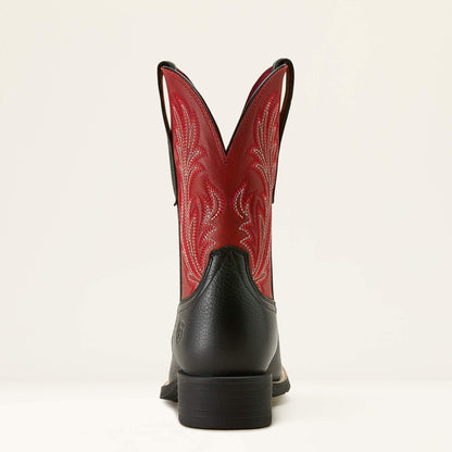 Ariat Women Round Up Filly Wide Square Toe Western Boot