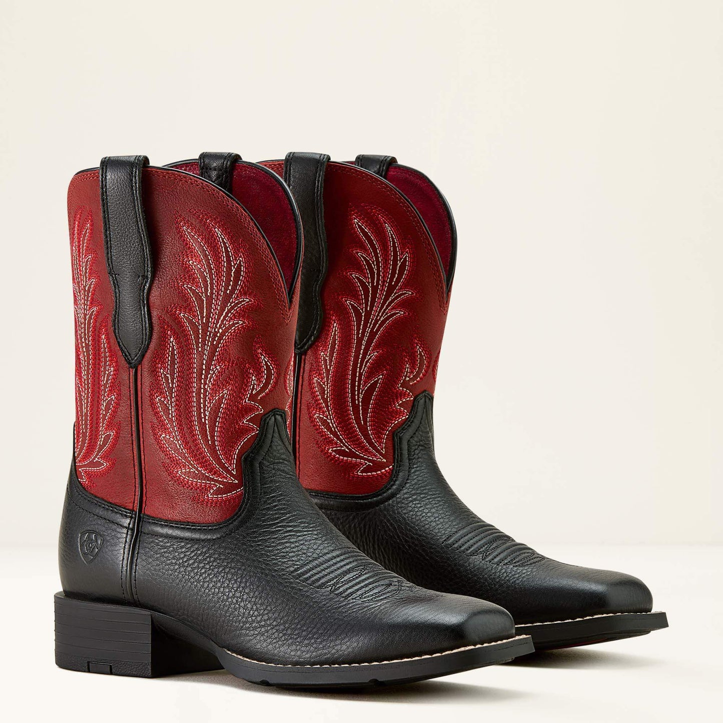 Ariat Women Round Up Filly Wide Square Toe Western Boot
