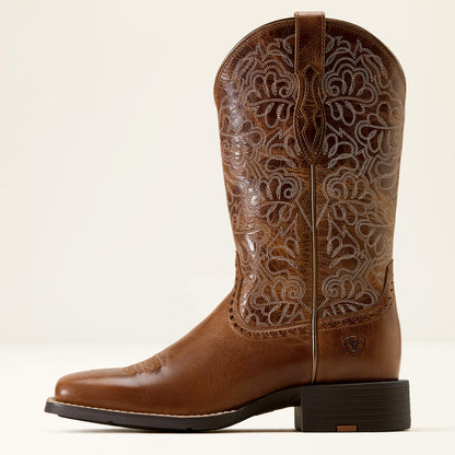Ariat Women|Trends Round Up Remuda Wide Square Toe Western Boot