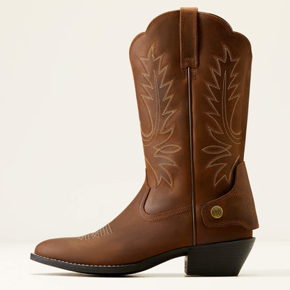 Ariat Women|Trends Heritage R Toe EZ Zip Western Boot