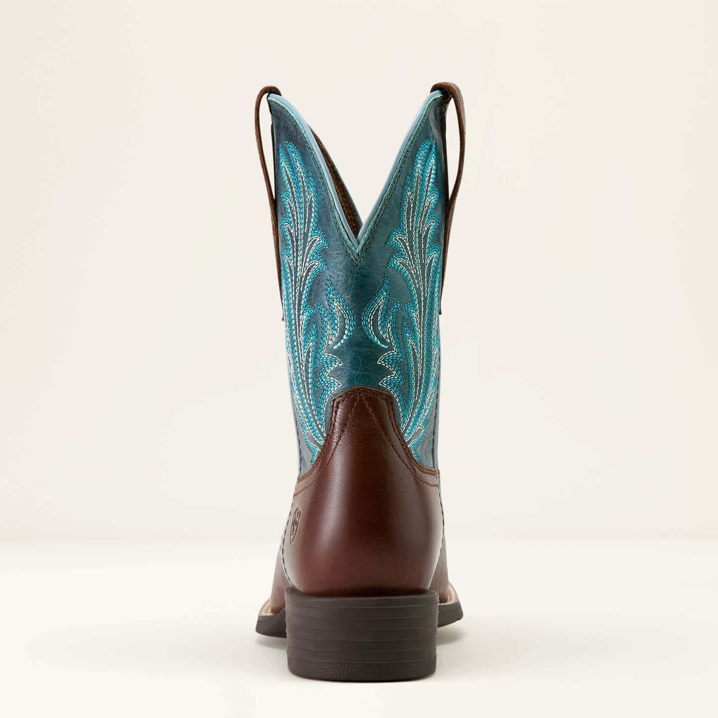 Ariat Women Round Up Filly Wide Square Toe Western Boot