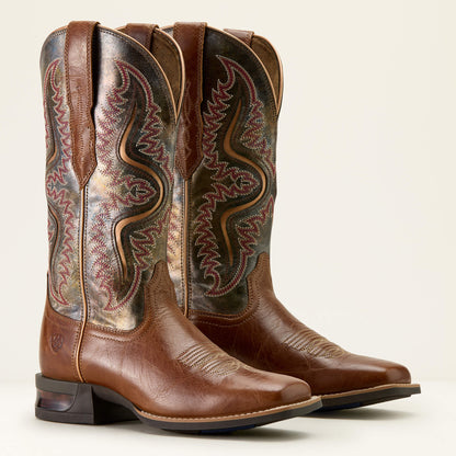 Ariat Women Captivate Wide Square Toe Western Boot