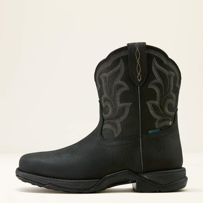 Ariat Women Anthem Shortie II Waterproof Square Toe Western Boot