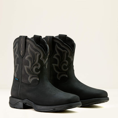 Ariat Women Anthem Shortie II Waterproof Square Toe Western Boot