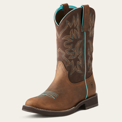 Ariat Women Delilah Round Toe Western Boot