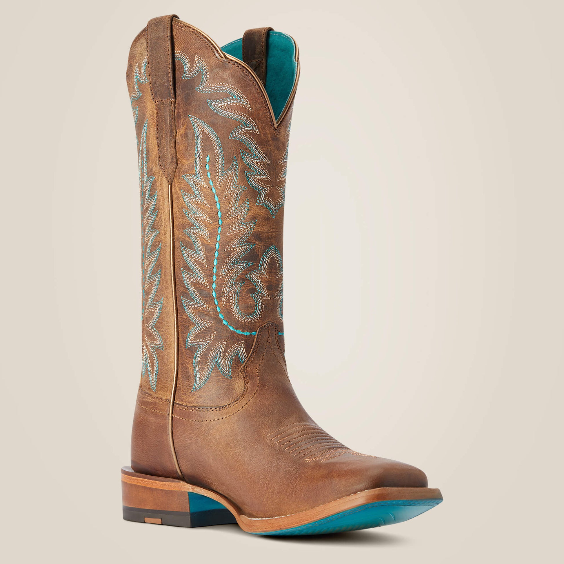 Ariat Women Frontier Tilly Wide Square Toe Western Boot