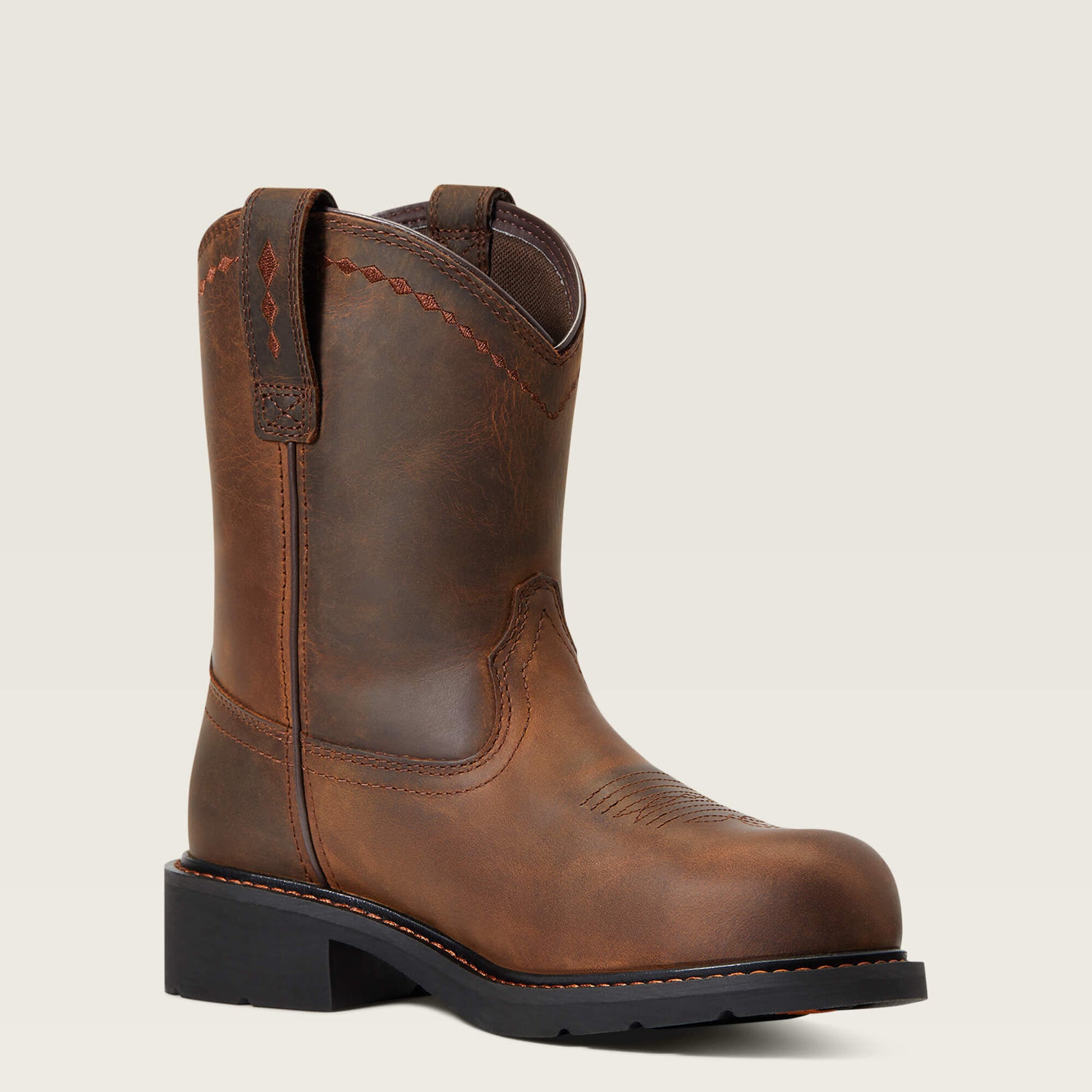 Ariat Women Fatbaby Work Pull-On Steel Toe Work Boot
