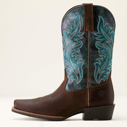 Ariat Women Round Up Narrow Cutter Toe Western Boot