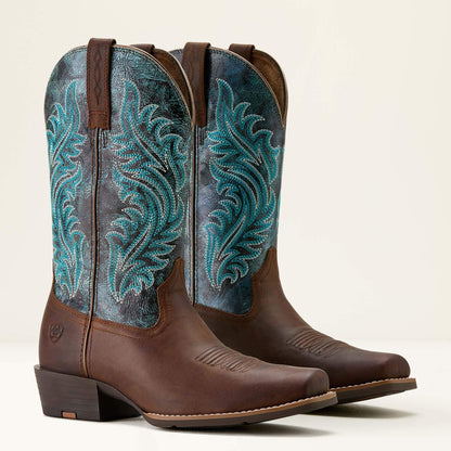 Ariat Women Round Up Narrow Cutter Toe Western Boot