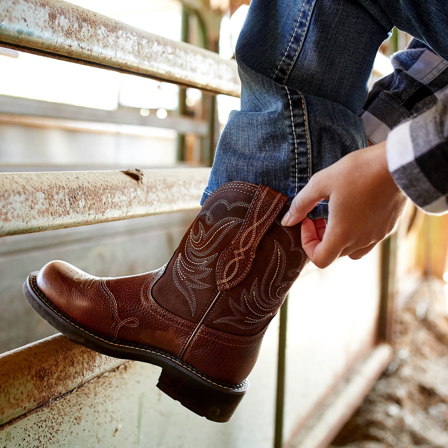 Ariat Women Fatbaby Heritage Dapper Western Boot