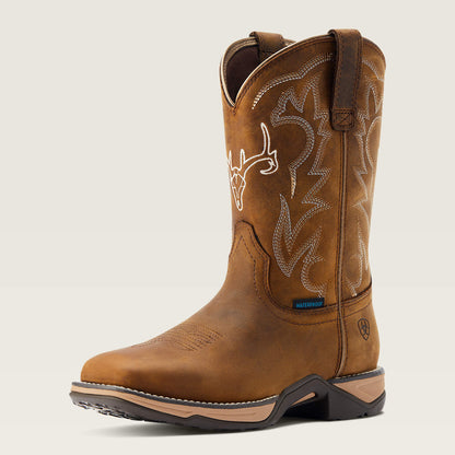 Ariat Women Anthem Deer Waterproof Western Boot